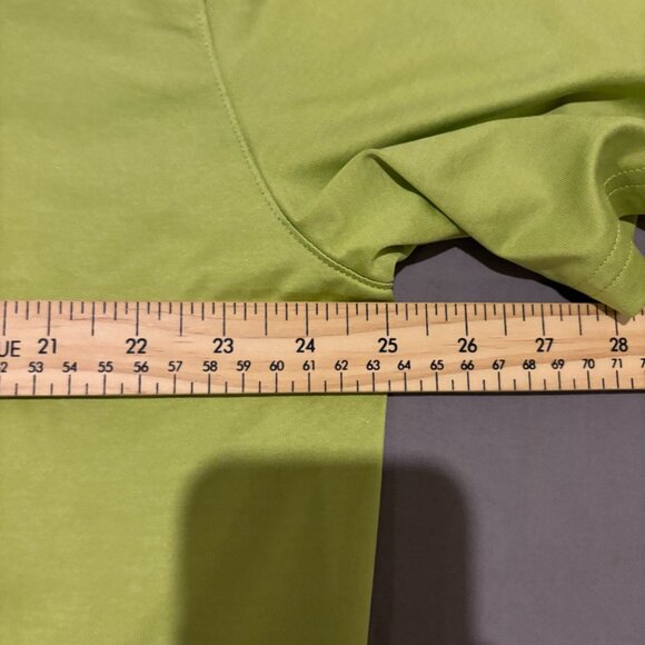 Ariat Polo Shirt Mens XL Lime Green Lightweight Outdoor Casual - Picture 5 of 6